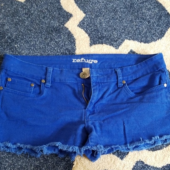 refuge Pants - SALE 😍 4/$15 Refuge Bright Blue Shorts Sz 10